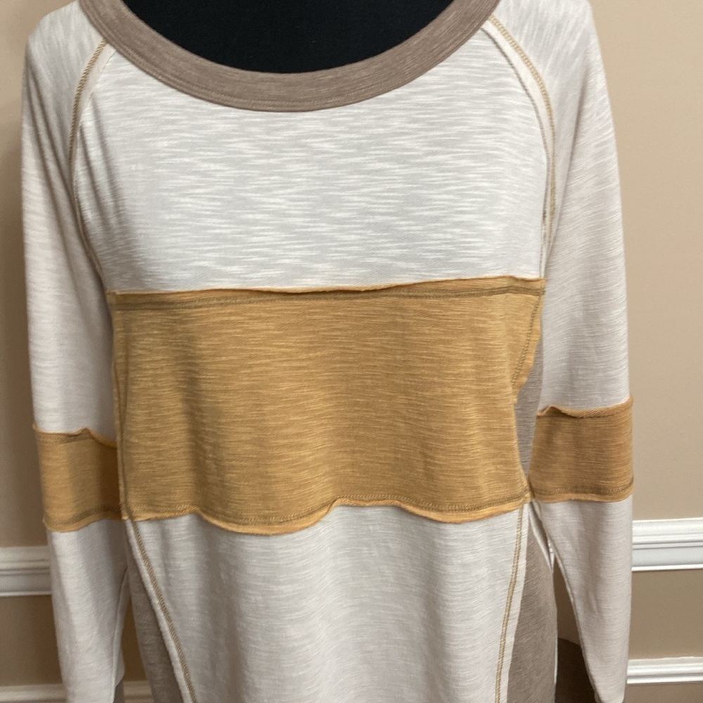 Macaron Color Block Top Small NWOT - Picture 5 of 6